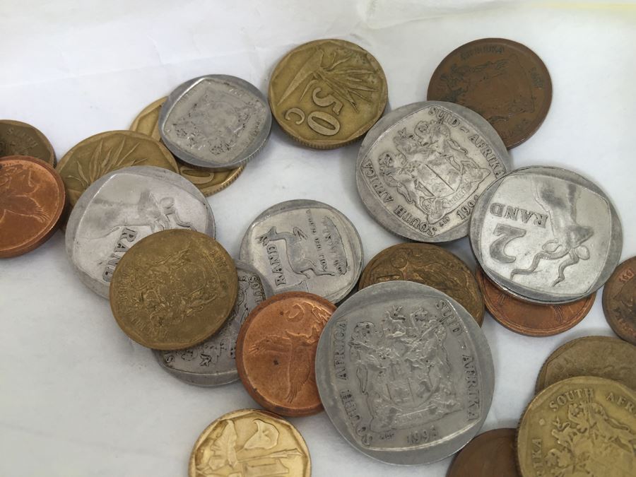 Huge Collection Of Internation Paper Money And Coins Organized By Country - Only Showing A Handful Of The Collection Within Shoebox [Photo 60]