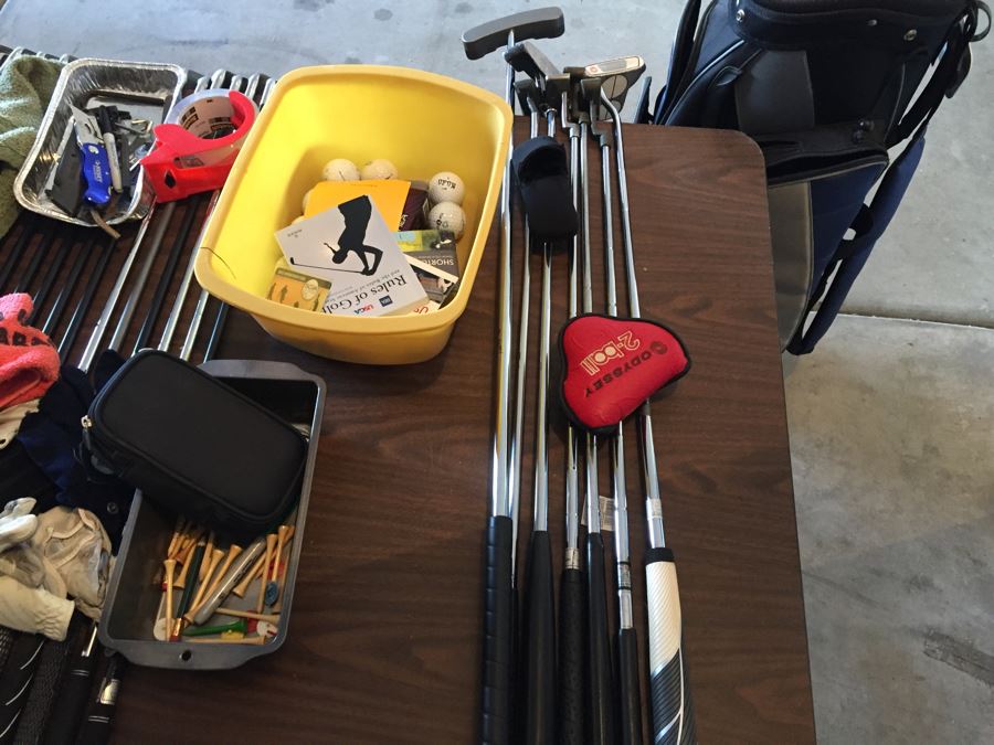 Huge Golfing Equipment Lot With Taylor Made And Ping Golf Clubs, Bags And Accessories [Photo 7]
