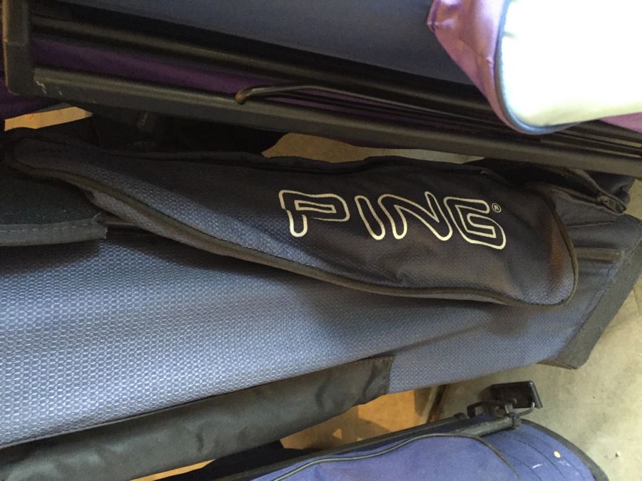 Huge Golfing Equipment Lot With Taylor Made And Ping Golf Clubs, Bags And Accessories [Photo 39]