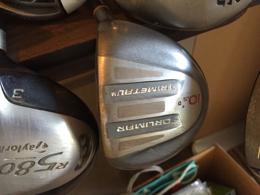Huge Golfing Equipment Lot With Taylor Made And Ping Golf Clubs, Bags And Accessories [Photo 28]