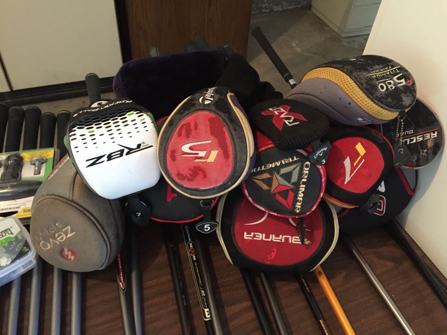 Huge Golfing Equipment Lot With Taylor Made And Ping Golf Clubs, Bags And Accessories [Photo 34]