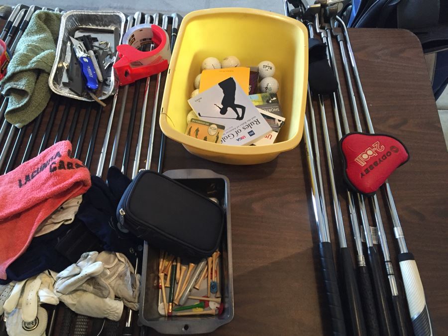 Huge Golfing Equipment Lot With Taylor Made And Ping Golf Clubs, Bags And Accessories [Photo 6]