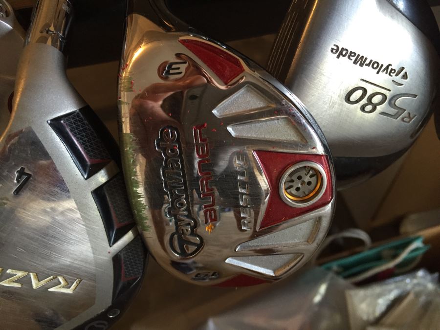 Huge Golfing Equipment Lot With Taylor Made And Ping Golf Clubs, Bags And Accessories [Photo 25]