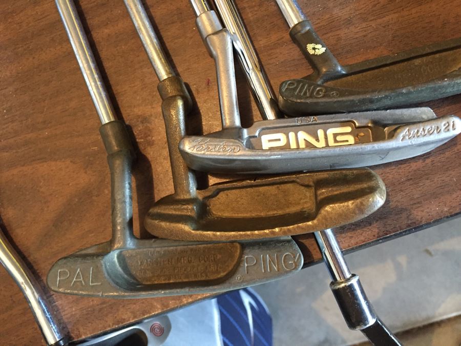 Huge Golfing Equipment Lot With Taylor Made And Ping Golf Clubs, Bags And Accessories [Photo 2]