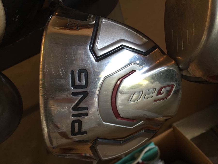 Huge Golfing Equipment Lot With Taylor Made And Ping Golf Clubs, Bags And Accessories [Photo 31]