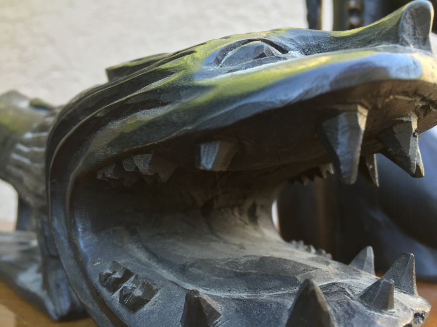 JUST ADDED - Pair Of African Carved Wood Sculptures [Photo 5]