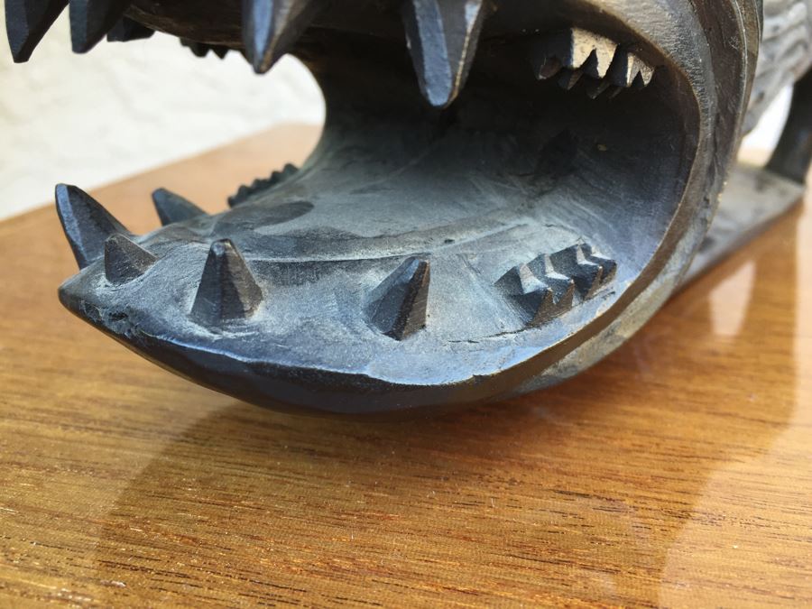 JUST ADDED - Pair Of African Carved Wood Sculptures [Photo 8]