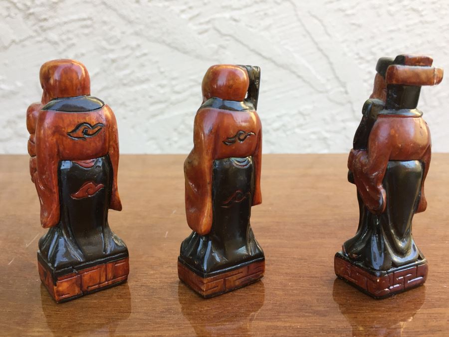 JUST ADDED - 3 Small Chinese Figurines [Photo 13]