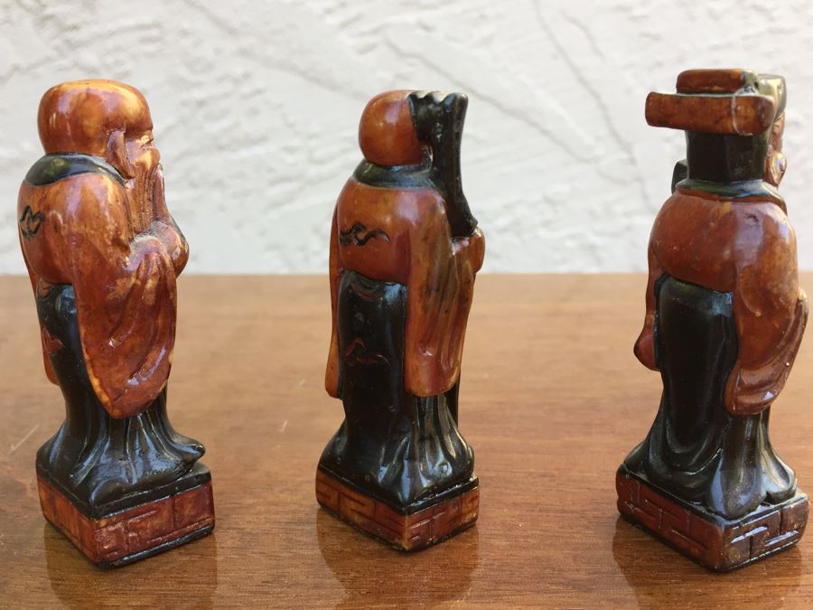 JUST ADDED - 3 Small Chinese Figurines [Photo 14]
