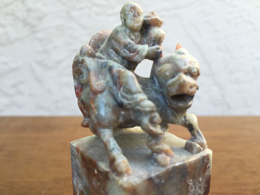 JUST ADDED - Small Asian Stone Carving [Photo 6]