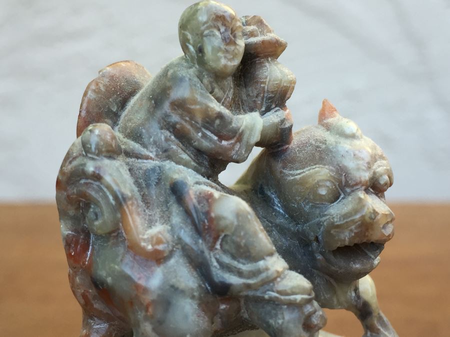 JUST ADDED - Small Asian Stone Carving [Photo 14]