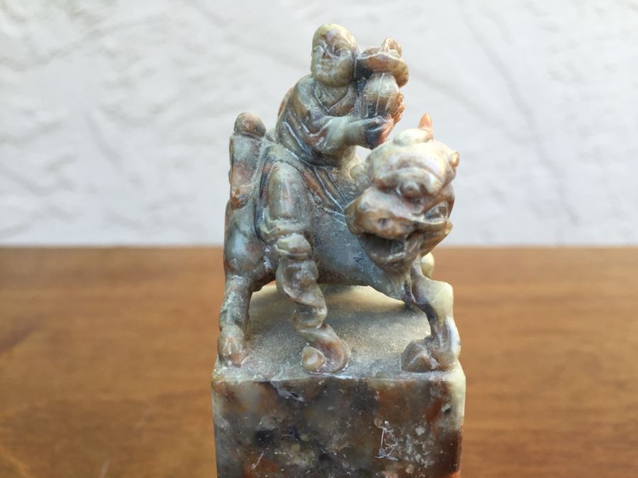 JUST ADDED - Small Asian Stone Carving [Photo 5]