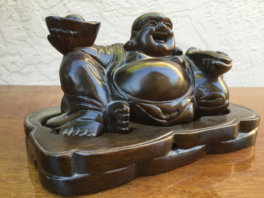 JUST ADDED - Buddha Wood Carving [Photo 13]