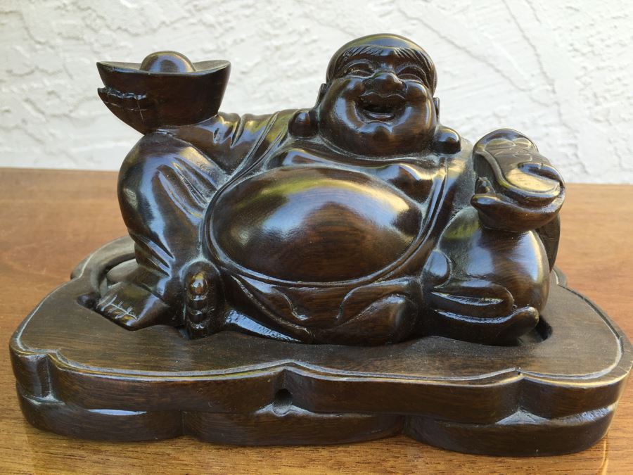 JUST ADDED - Buddha Wood Carving [Photo 4]