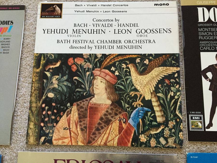 JUST ADDED - Vinyl Record Lot Includes Record Labels RCA Victor Red Seal Records, Angel Records, Nonesuch Records, Deutsche Grammophon Records [Photo 3]