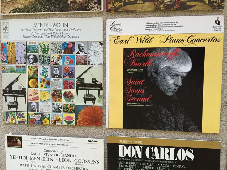 JUST ADDED - Vinyl Record Lot Includes Record Labels RCA Victor Red Seal Records, Angel Records, Nonesuch Records, Deutsche Grammophon Records [Photo 11]