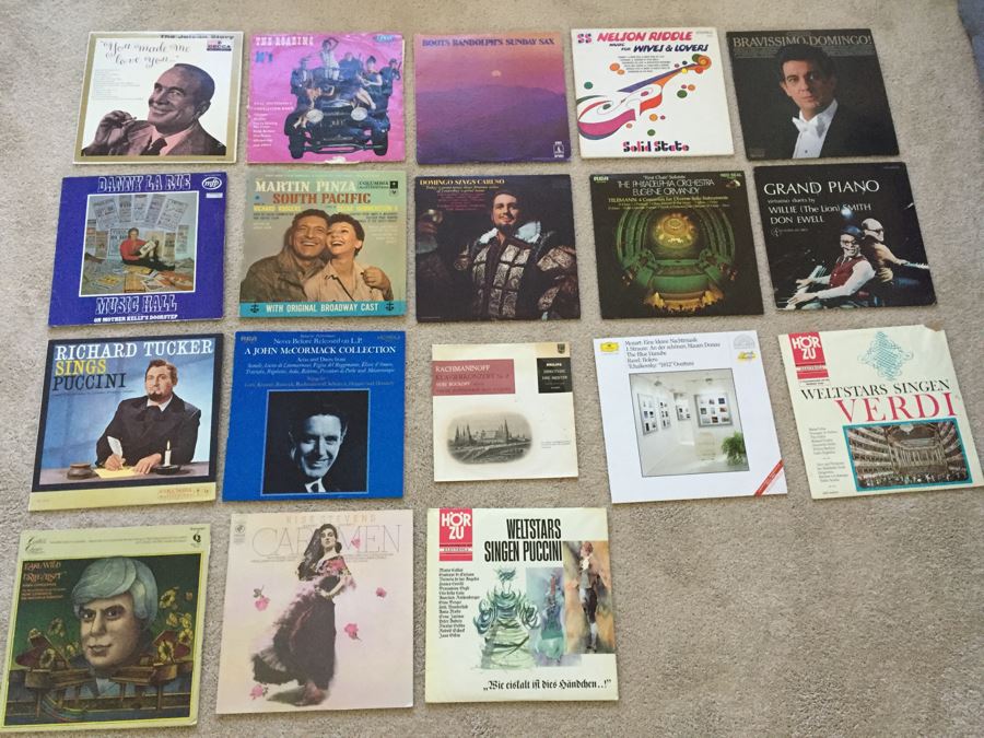 JUST ADDED - Vinyl Record Lot Includes Record Labels RCA Victor Red Seal Records,  Deutsche Grammophon Records [Photo 1]