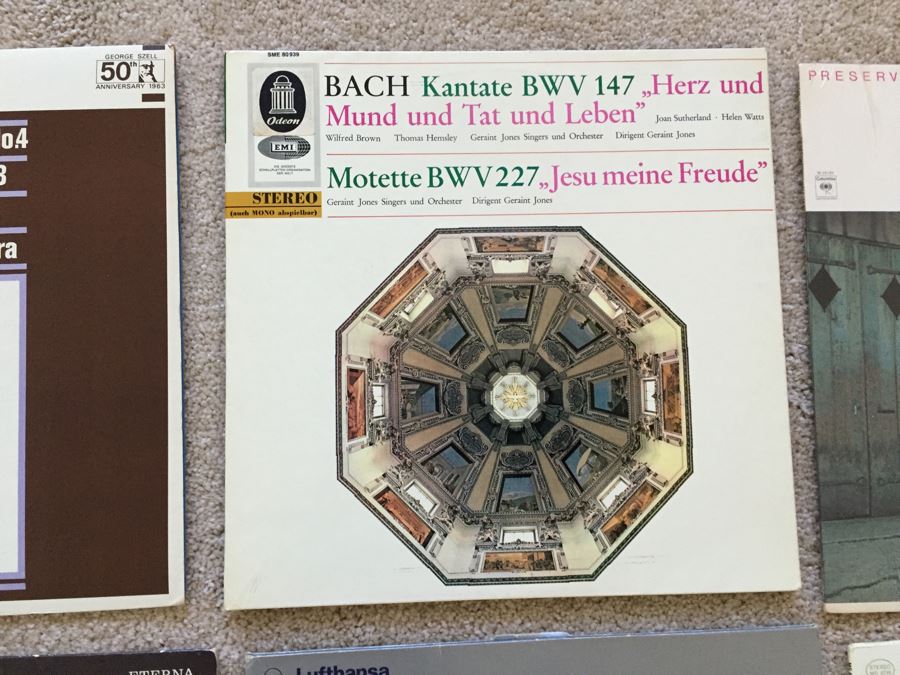 JUST ADDED - Vinyl Record Lot Includes Record Labels Angel Records, Sealed Copy Of Preservation Hall Jazz Band [Photo 13]