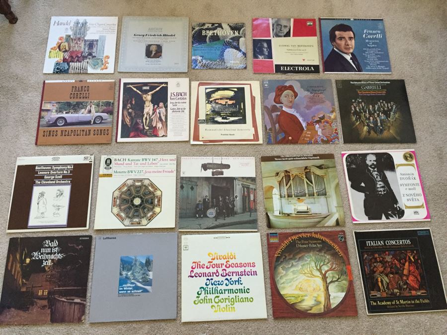 JUST ADDED - Vinyl Record Lot Includes Record Labels Angel Records, Sealed Copy Of Preservation Hall Jazz Band