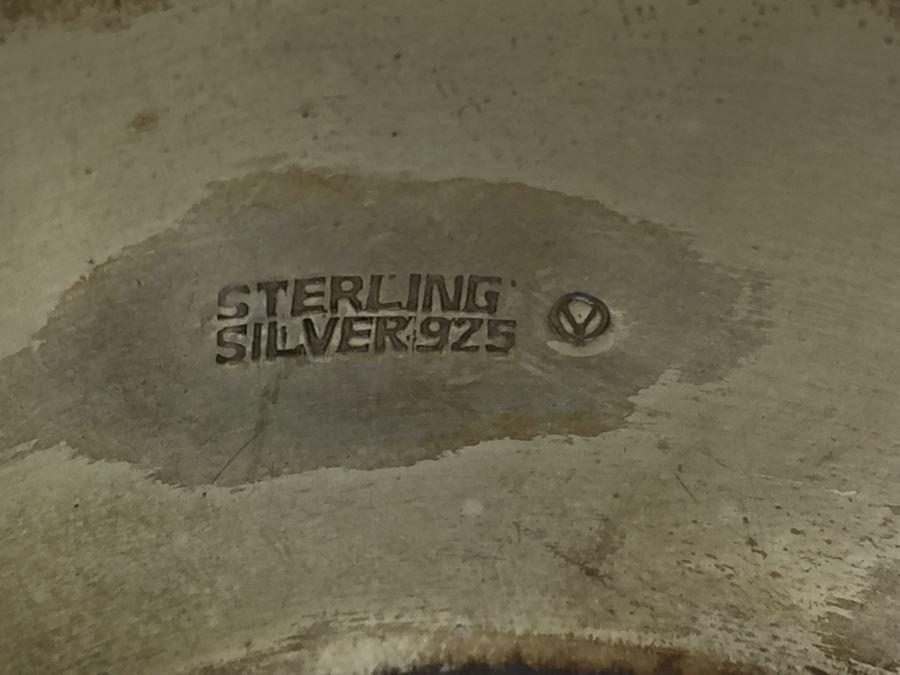 Large Signed Sterling Silver Bracelet 58.1g [Photo 3]