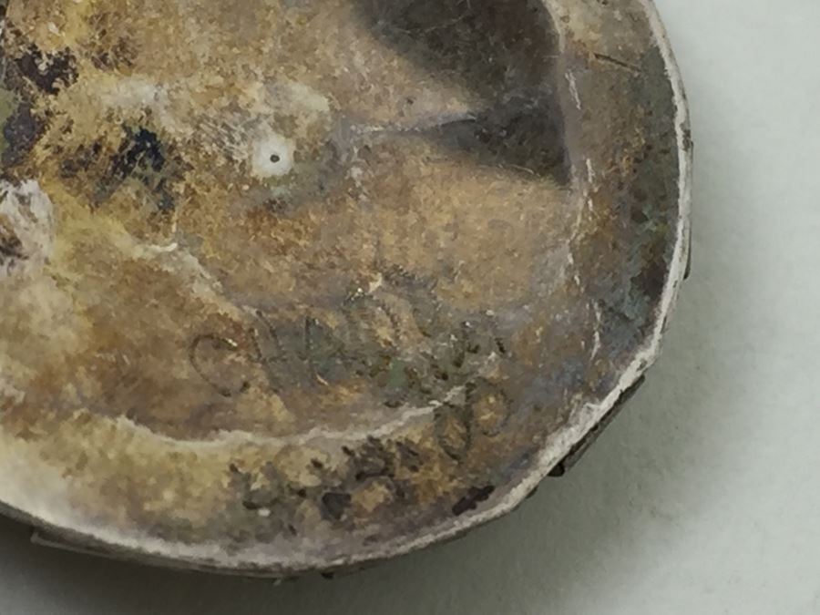 Sterling Silver With Turquoise Inlay Hand Crafted Earrings Signed 17.1g [Photo 10]