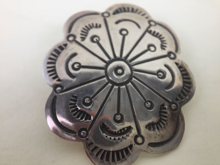 Vintage Sterling Silver Earrings 11.7g [Photo 2]