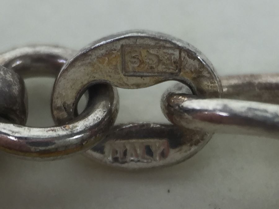 Sterling Silver Italian Bracelet 11.8g [Photo 7]