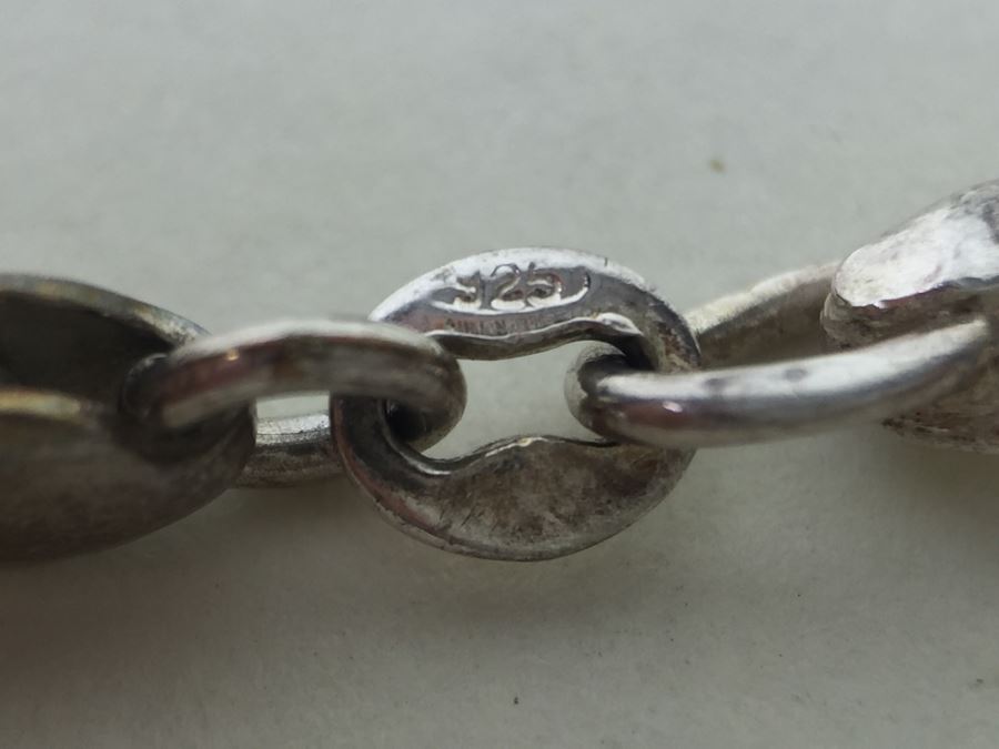Sterling Silver Italian Bracelet 11.8g [Photo 6]