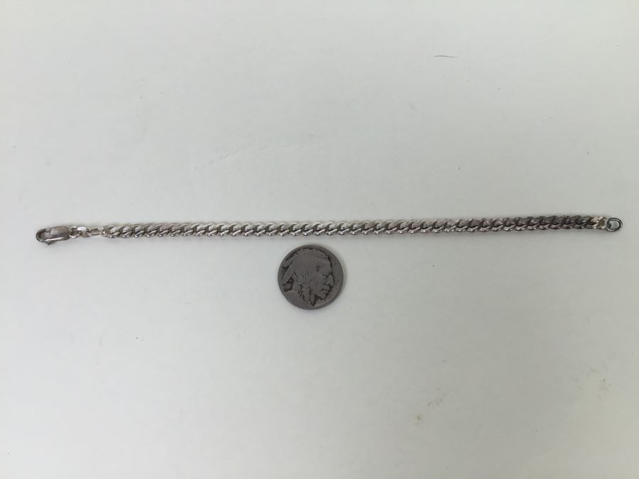 Sterling Silver Italian Bracelet 11.8g [Photo 3]