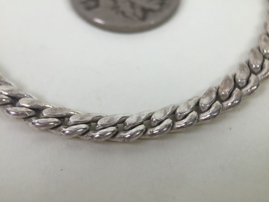Sterling Silver Italian Bracelet 11.8g [Photo 2]