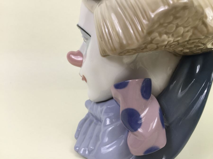 Retired Lladro Clown Bust 5130 Estimate $400 [Photo 13]