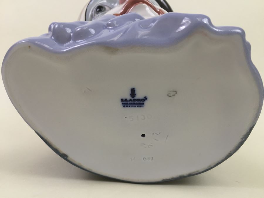 Retired Lladro Clown Bust 5130 Estimate $400 [Photo 18]