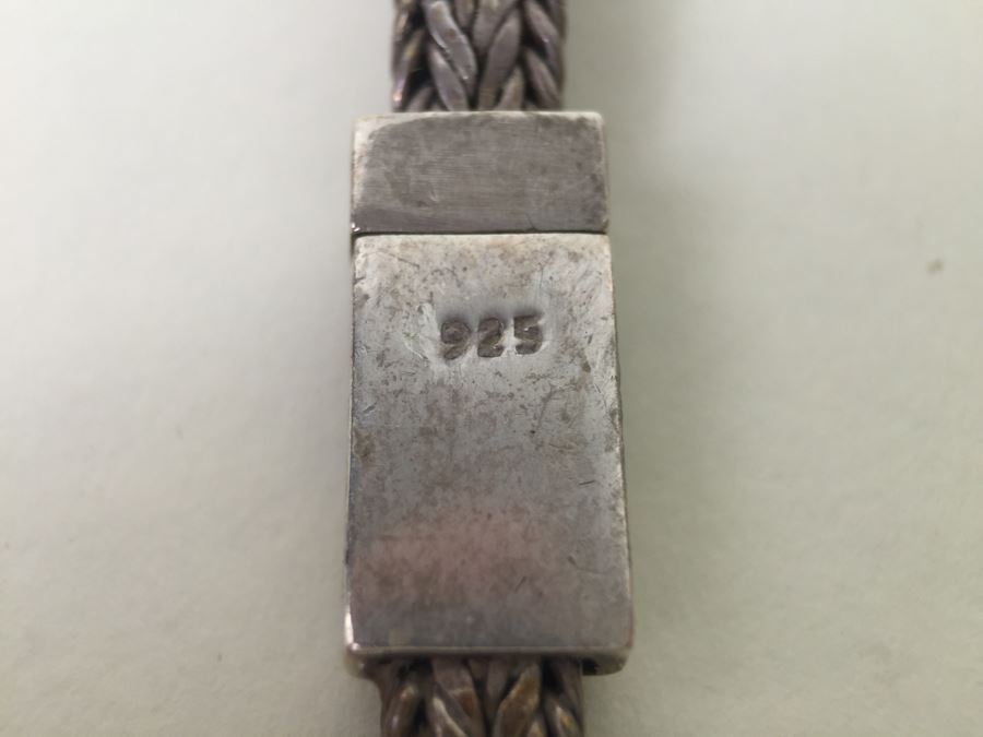 Stunning Heavy Sterling Silver Chain Necklace 66.8g [Photo 22]