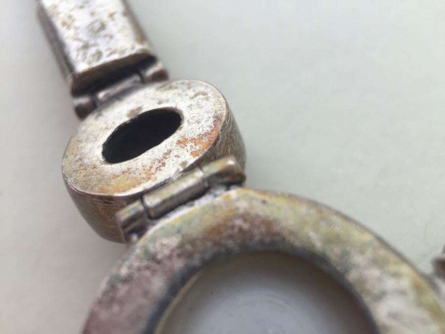 Stunning Heavy Sterling Silver Chain Necklace 66.8g [Photo 18]