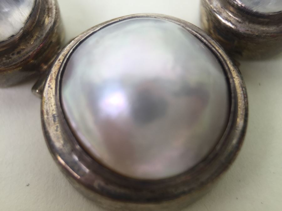 Stunning Heavy Sterling Silver Chain Necklace 66.8g [Photo 12]