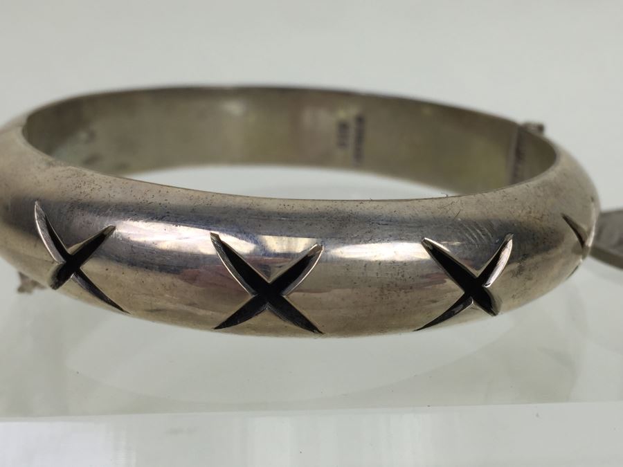 Sterling Silver Mexican Bracelet 33.8g [Photo 7]