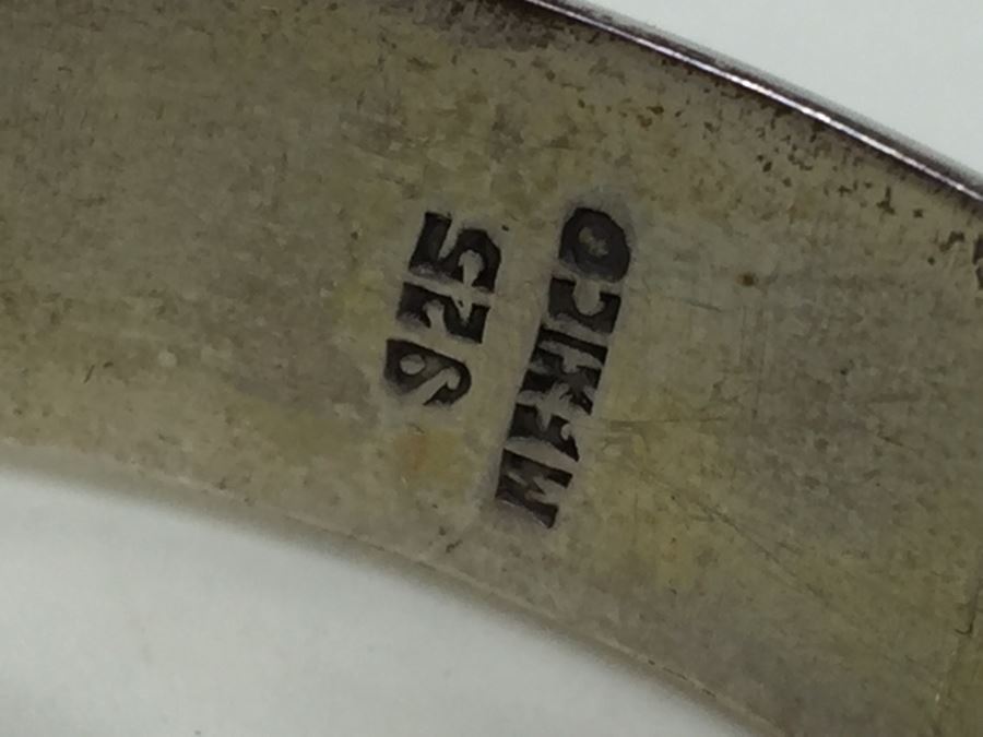 Sterling Silver Mexican Bracelet 33.8g [Photo 13]