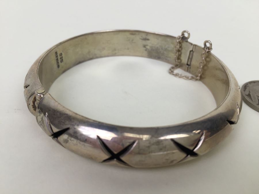 Sterling Silver Mexican Bracelet 33.8g [Photo 10]