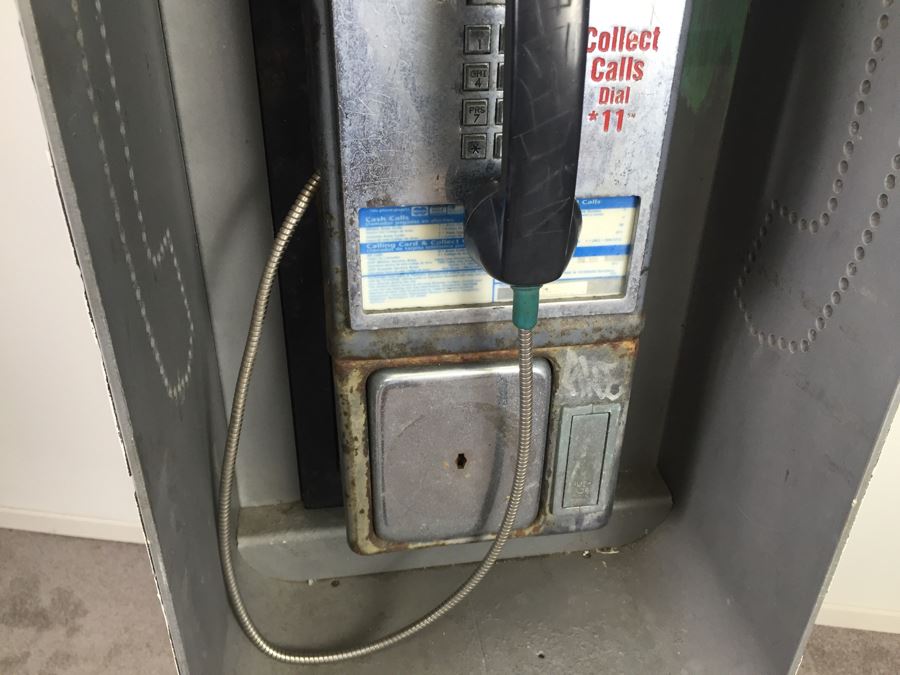 Vintage Commerical Pay Phone Great Man Cave Prop [Photo 5]