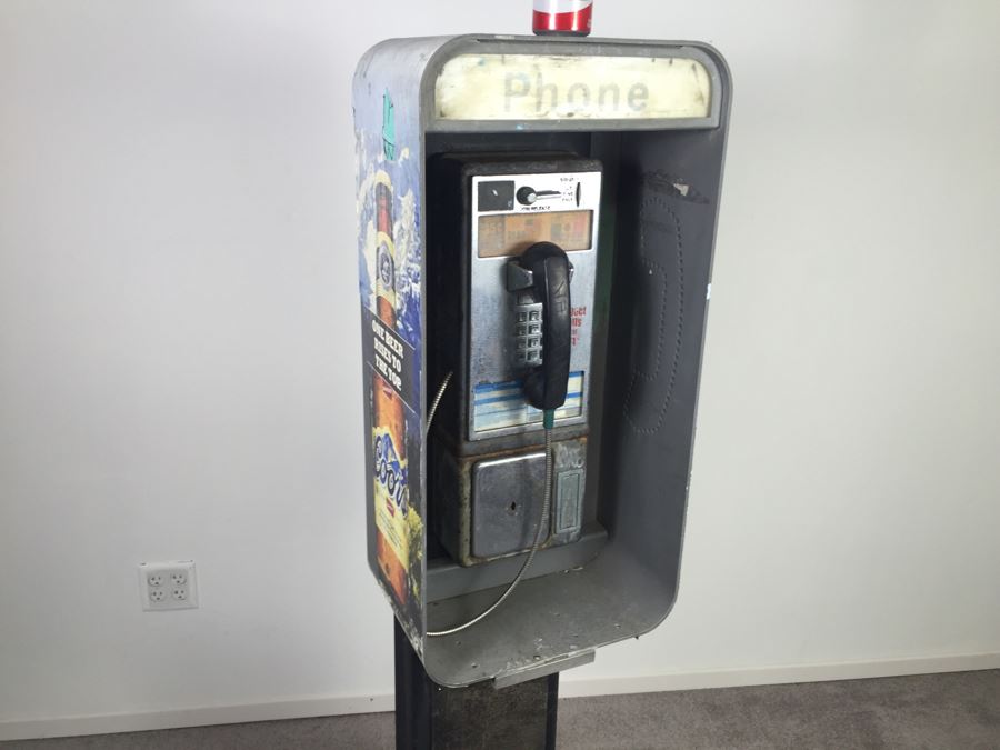 Vintage Commerical Pay Phone Great Man Cave Prop [Photo 2]