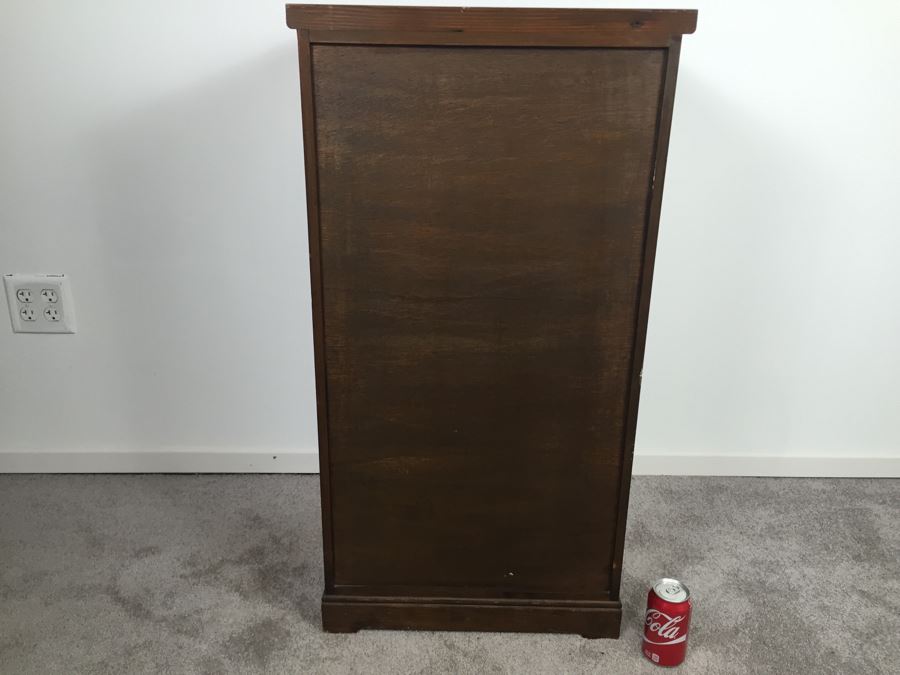 Vintage Korean Silverware Chest Cabinet With Lock And Key [Photo 12]