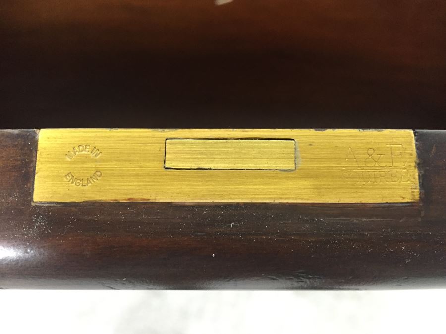 Pair Of Ralph Lauren Hollywood Regency Side Tables With Drawer Bamboo Motif [Photo 10]