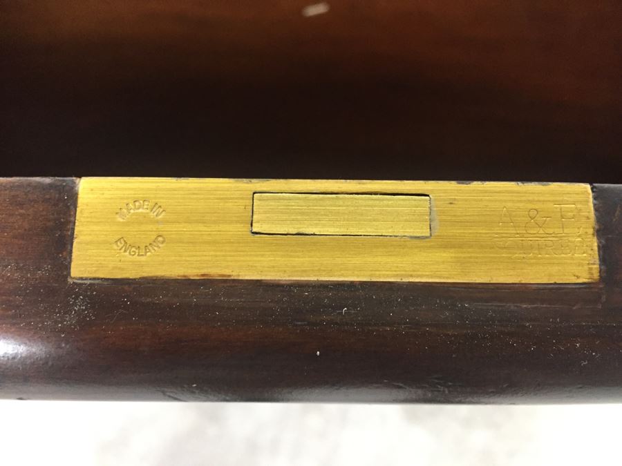 Pair Of Ralph Lauren Hollywood Regency Side Tables With Drawer Bamboo Motif [Photo 9]