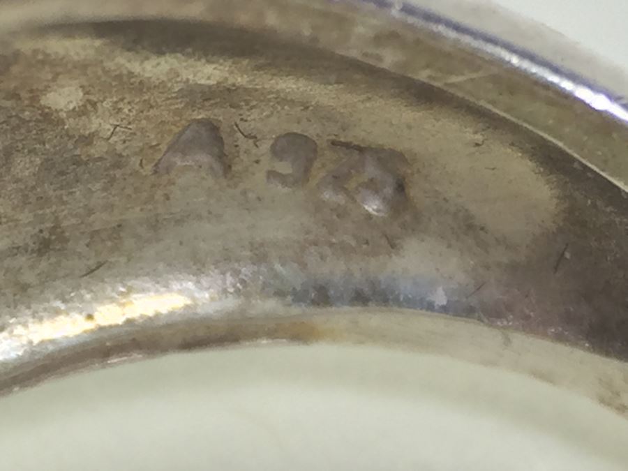 Sterling Silver Thai Ring With Marcasites And Earring Set 14.5g *JUST ADDED* [Photo 14]