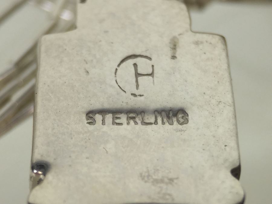 Navajo Sterling Silver Necklace OPL/CHT/SUG 14g *JUST ADDED* [Photo 22]