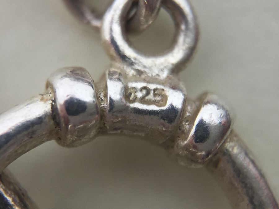 Sterling Silver Brown Tiger Eye Necklace With 2 Pairs Of Tiger Eye Earrings 84.0g *JUST ADDED* [Photo 3]