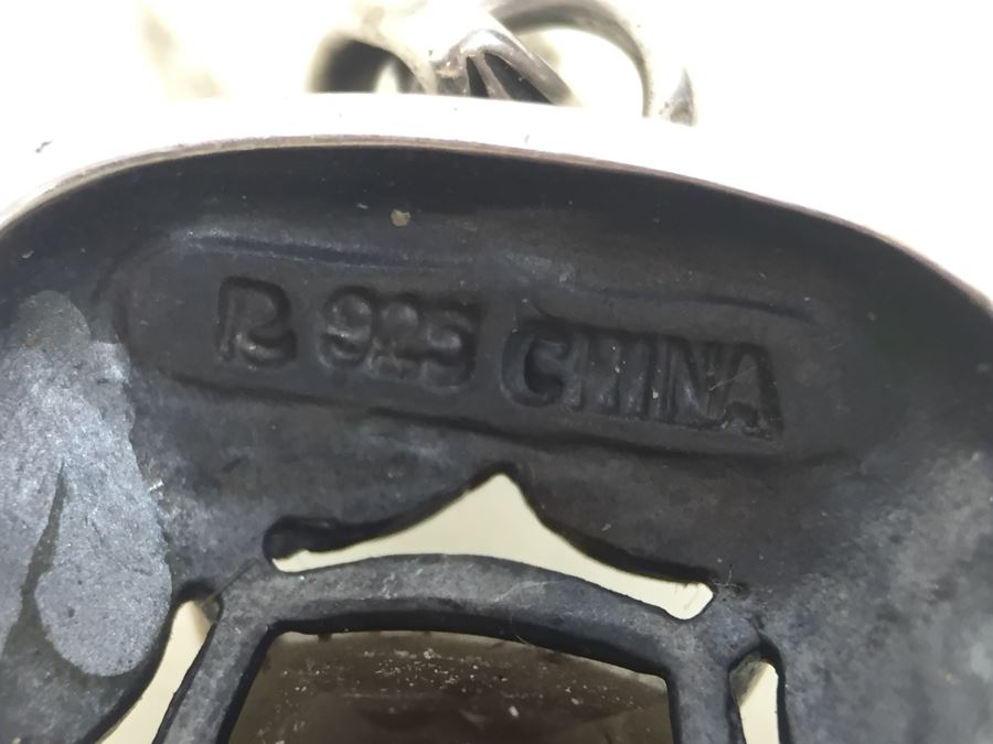 Sterling Silver Pendant Chain With Matching Earrings 12.9g Italian 925 Chain / China Pendant And Earrings *JUST ADDED* [Photo 13]