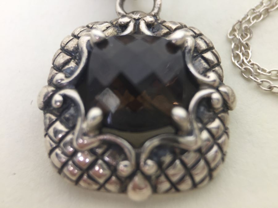 Sterling Silver Pendant Chain With Matching Earrings 12.9g Italian 925 Chain / China Pendant And Earrings *JUST ADDED* [Photo 6]