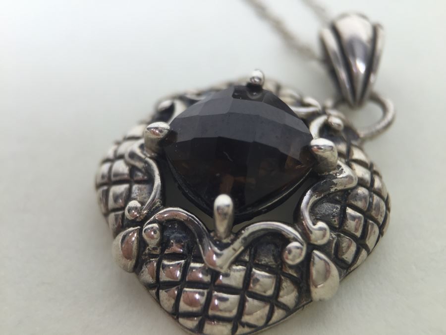 Sterling Silver Pendant Chain With Matching Earrings 12.9g Italian 925 Chain / China Pendant And Earrings *JUST ADDED* [Photo 9]