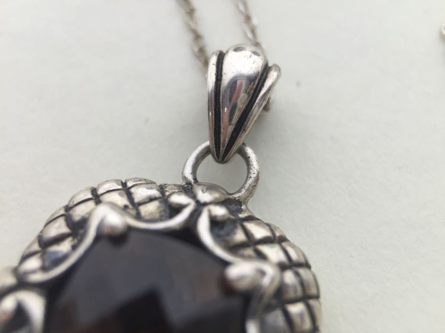 Sterling Silver Pendant Chain With Matching Earrings 12.9g Italian 925 Chain / China Pendant And Earrings *JUST ADDED* [Photo 12]